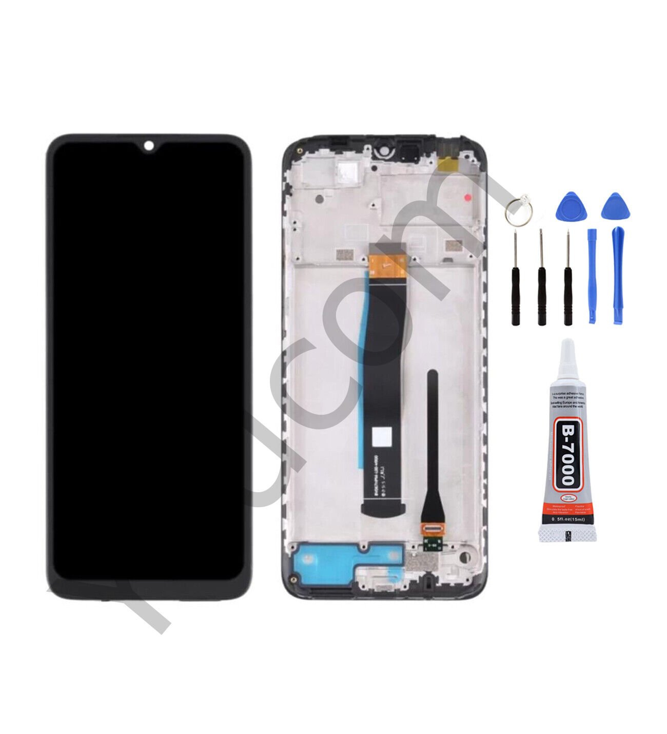 Xiaomi Redmi 10C Çıtalı Ekran Lcd Dokunmatik Tamir Seti Beraber