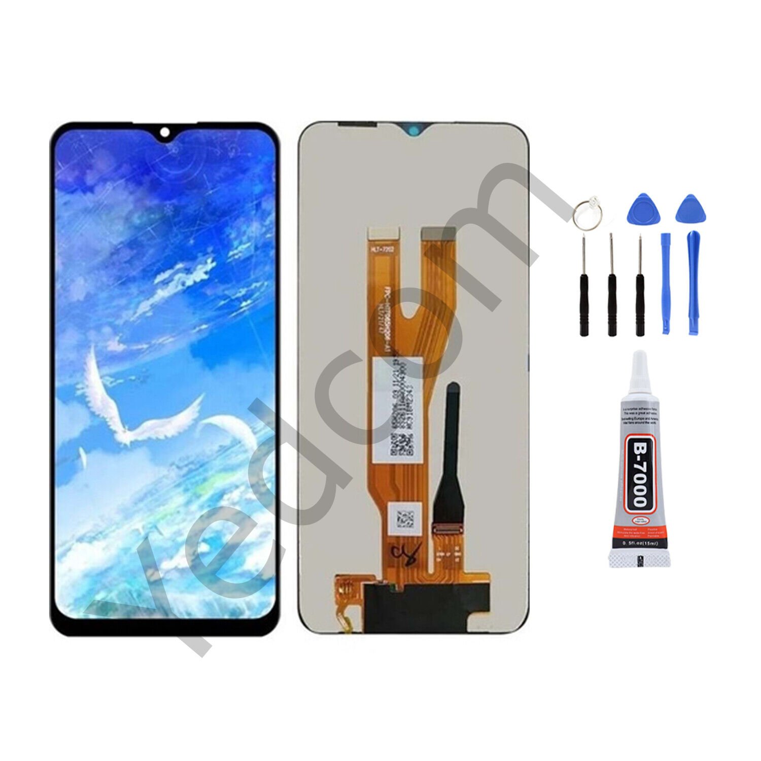 General Mobile Gm23 Ekran Lcd Dokunmatik Tamir Seti Beraber