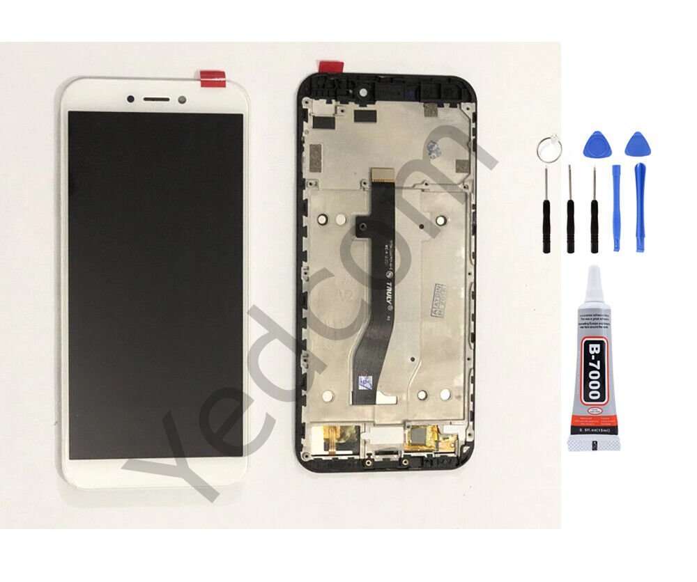 General Mobile Gm8 Go Çıtalı Beyaz Ekran Lcd Dokunmatik Tamir Seti Beraber