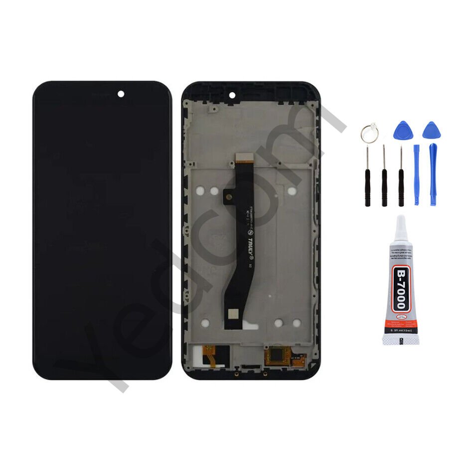 General Mobile Gm8 Go Çıtalı Siyah Ekran Lcd Dokunmatik Tamir Seti Beraber