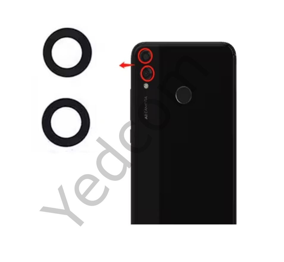 HUAWEİ HONOR 8X Uyumlu Kamera Camı Kamera LensiI SADE