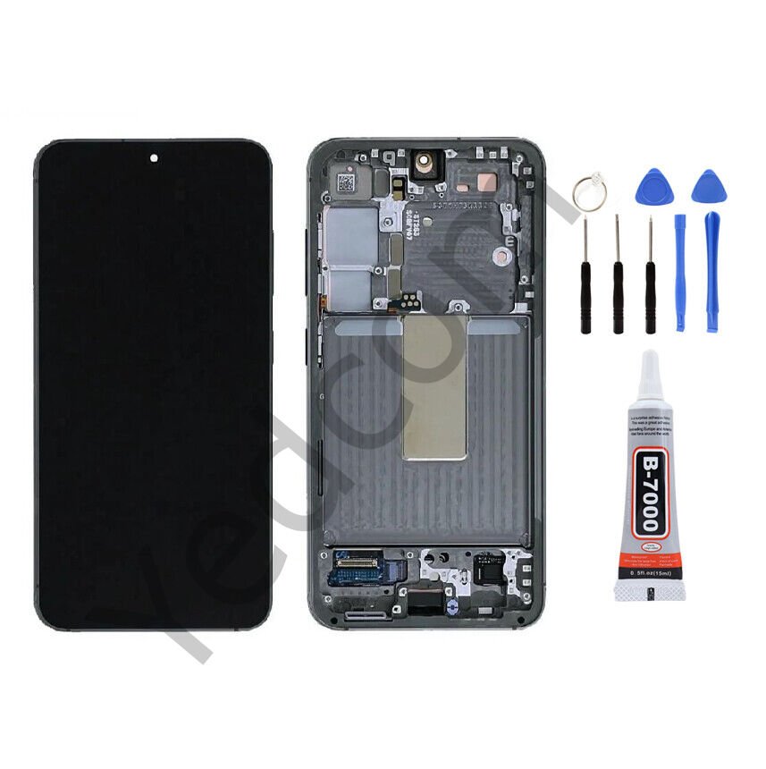 Samsung S23 S911 Çıtalı Ekran Lcd Dokunmatik Tamir Seti Beraber