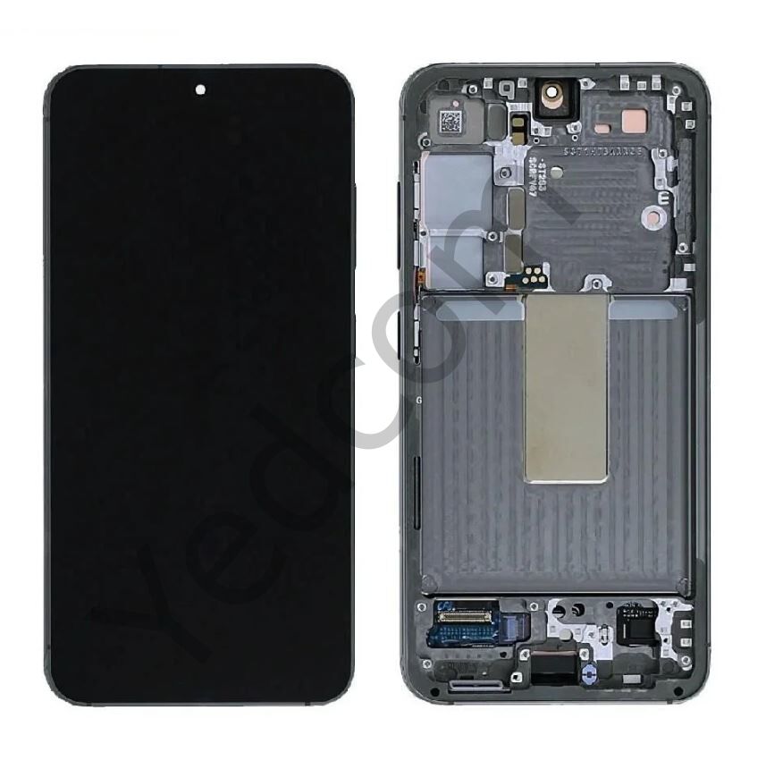 Samsung S23 S911 Çıtalı Lcd Ekran ve Dokunmatik Komple Ekran Yüksek Kalite