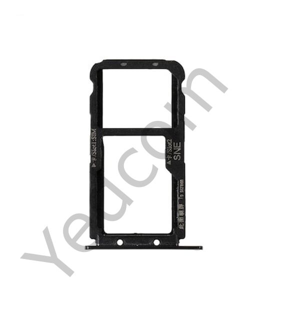 HUAWEİ HONOR 10 LİTE Sim Tepsisi Aparatı Sim Kart Yuvası Siyah