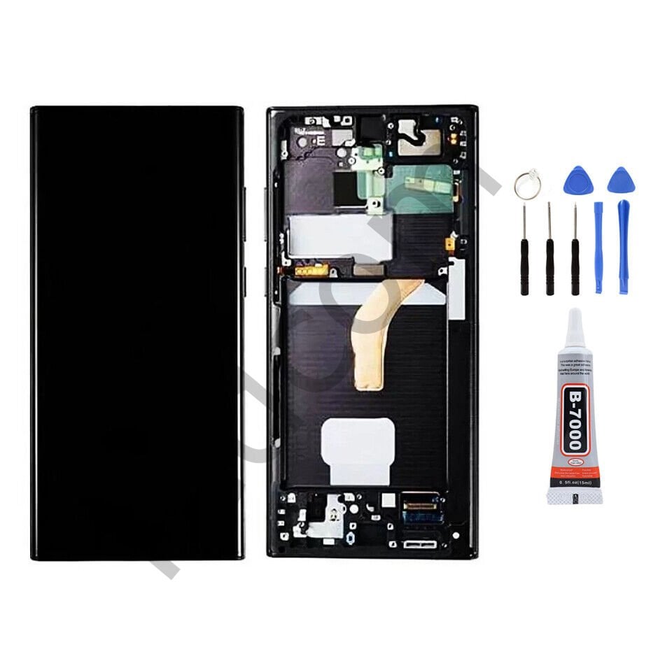 Samsung S23 ULTRA S918B Çıtalı Ekran Lcd Dokunmatik Tamir Seti Beraber