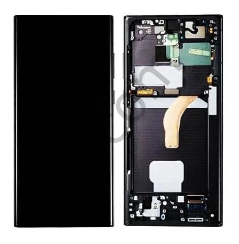 Samsung S23 ULTRA S918B Çıtalı Lcd Ekran ve Dokunmatik Komple Ekran Yüksek Kalite