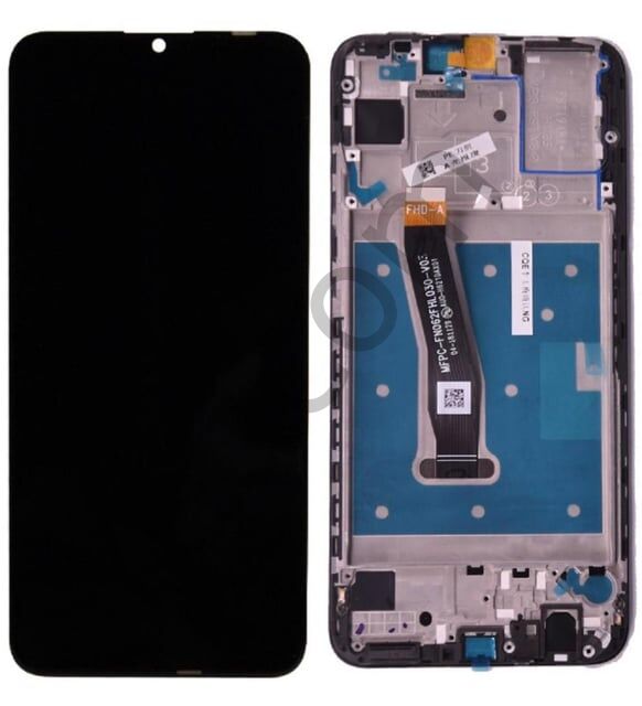 Huawei Honor 20 Lite Çıtalı Lcd Ekran ve Dokunmatik Komple Ekran Yüksek Kalite Siyah
