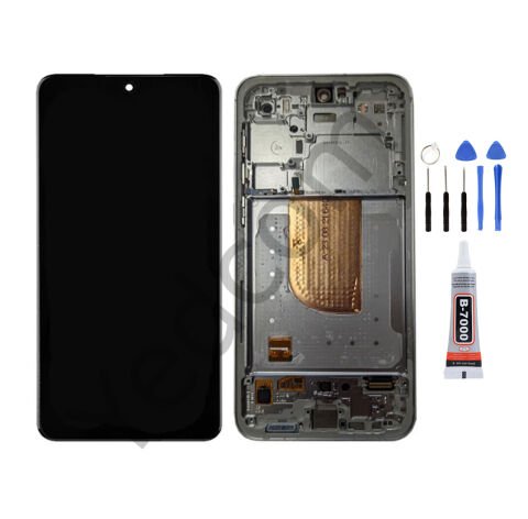 Samsung S23FE Çıtalı Ekran Lcd Dokunmatik Tamir Seti Beraber