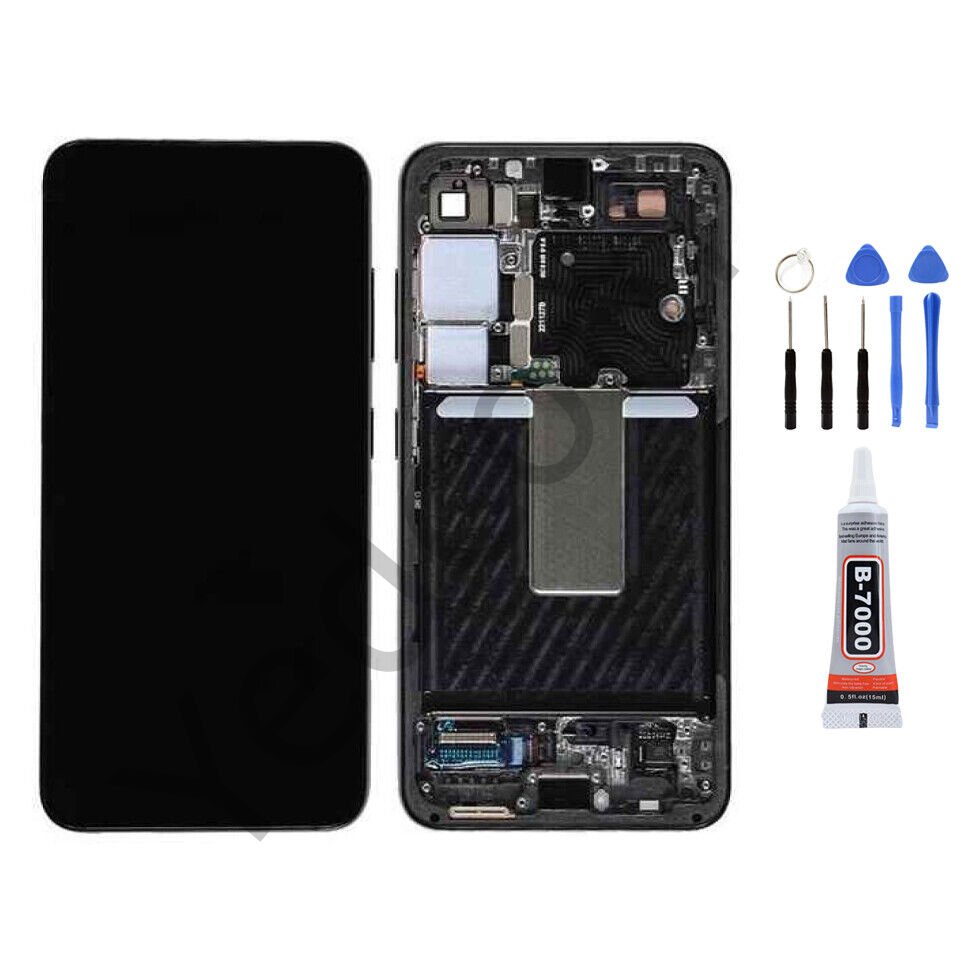 Samsung S24 Çıtalı Ekran Lcd Dokunmatik Tamir Seti Beraber