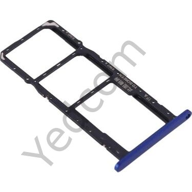 HUAWEİ HONOR 7C Sim Tepsisi Aparatı Sim Kart Yuvası Mavi