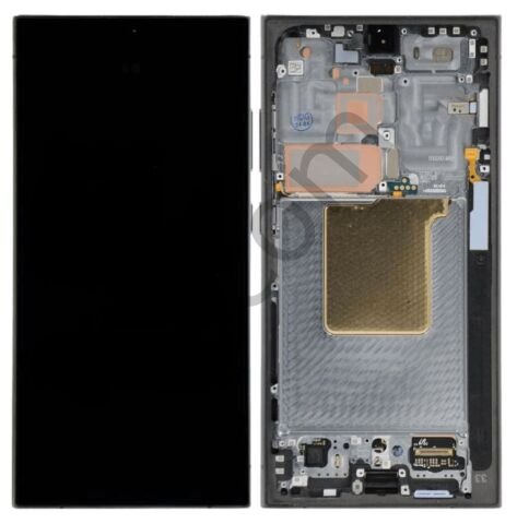 Samsung S24 ULTRA Çıtalı Lcd Ekran ve Dokunmatik Komple Ekran Yüksek Kalite