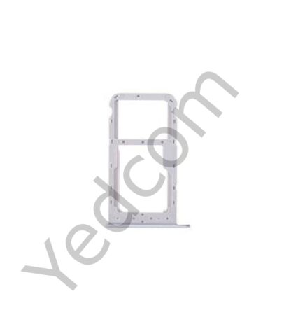 HUAWEİ HONOR 8 Sim Tepsisi Aparatı Sim Kart Yuvası Beyaz