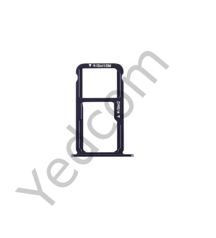 HUAWEİ HONOR 8 Sim Tepsisi Aparatı Sim Kart Yuvası Siyah