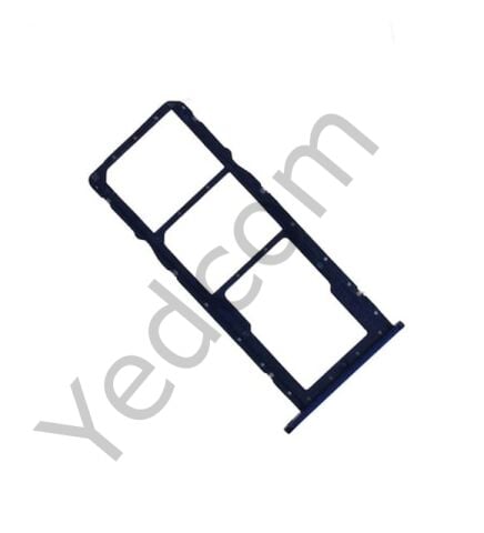 HUAWEİ HONOR 8A Sim Tepsisi Aparatı Sim Kart Yuvası Mavi