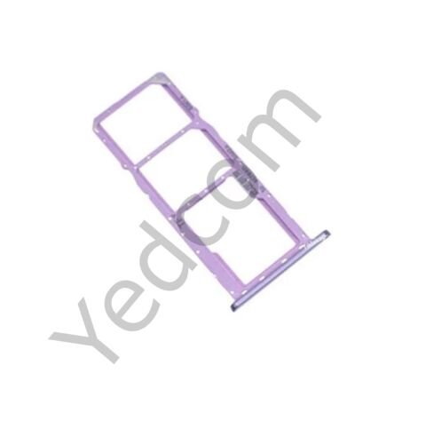 HUAWEİ HONOR 8C Sim Tepsisi Aparatı Sim Kart Yuvası Mor