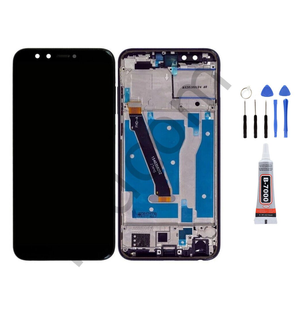 Huawei Honor 9 Lite Çıtalı Ekran Lcd Dokunmatik Tamir Seti Beraber Siyah