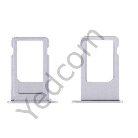 IPhone 8 PLUS Sim Tepsisi Sim Aparatı Sim Kart Yuvası Beyaz