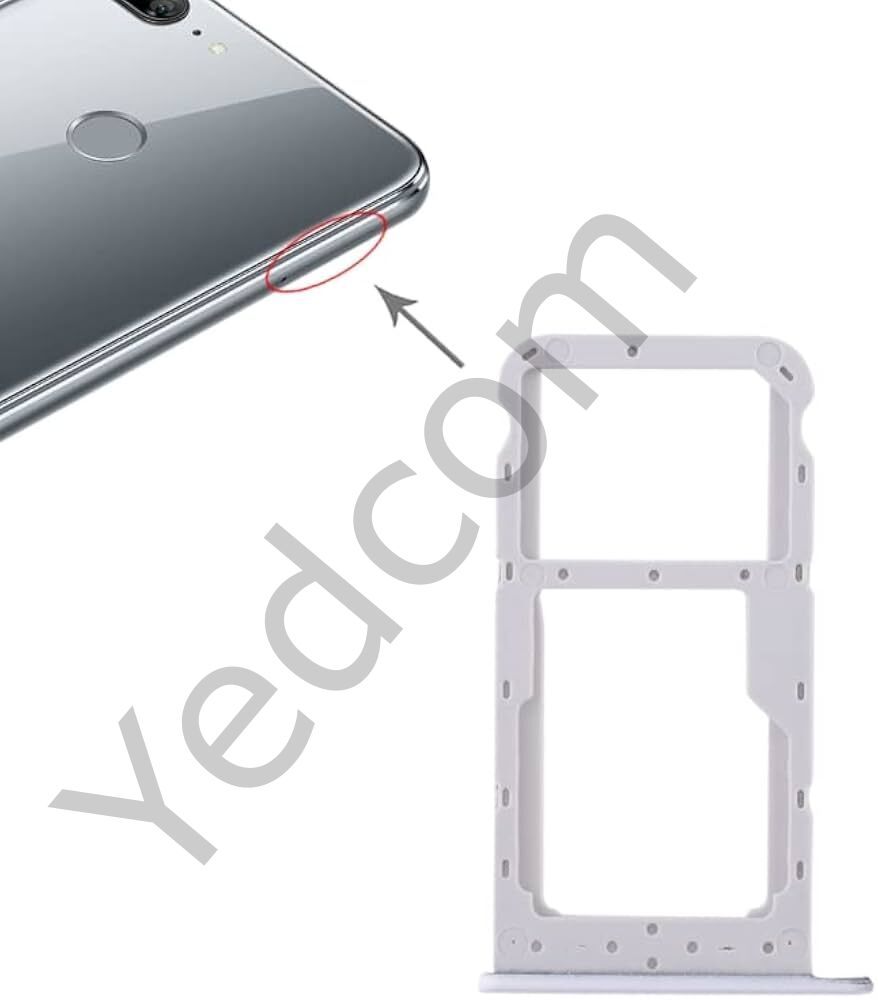 HUAWEİ HONOR 9 LİTE Sim Tepsisi Aparatı Sim Kart Yuvası Beyaz