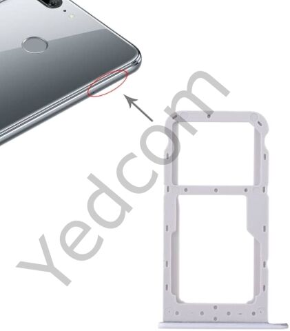 HUAWEİ HONOR 9 LİTE Sim Tepsisi Aparatı Sim Kart Yuvası Beyaz