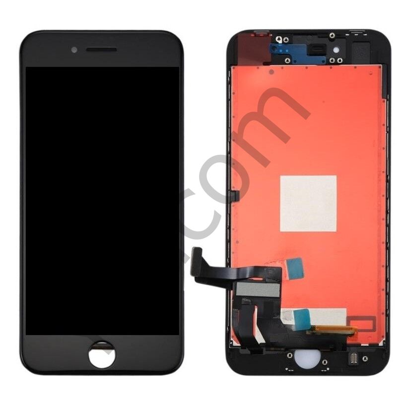 Iphone 8 Plus Beyaz Ekran Lcd Dokunmatik Tamir Seti Beraber Siyah