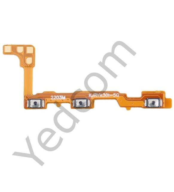 HUAWEİ HONOR X8 Uyumlu On Off Yan Ses Filmi Flex Güç Volume Flex