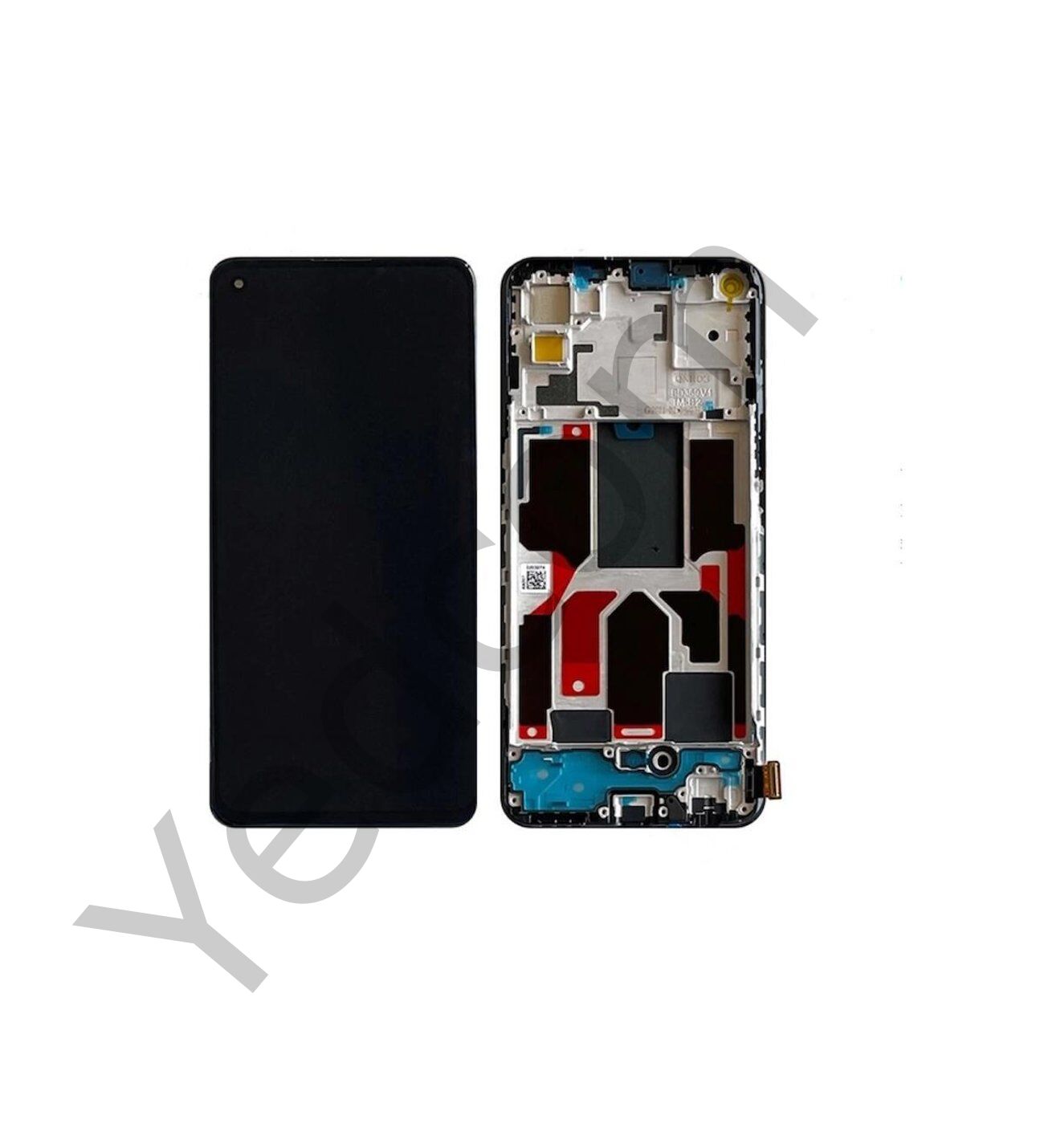 Oppo Reno 5 Lite Çıtalı Oled Lcd Ekran ve Dokunmatik Komple Ekran Yüksek Kalite