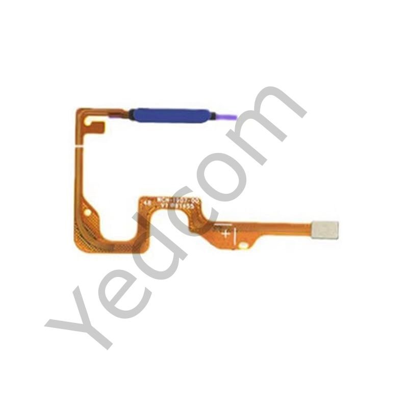 HUAWEİ HONOR X7 Uyumlu Parmak İzi Okuyucu Filmi Flex Mavi