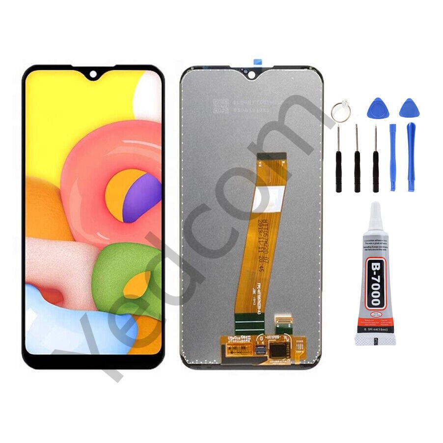 Samsung A01 A015F Ekran Lcd Dokunmatik Tamir Seti Beraber