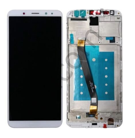 Huawei Mate 10 Lite Çıtalı Lcd Ekran ve Dokunmatik Komple Ekran Yüksek Kalite Beyaz