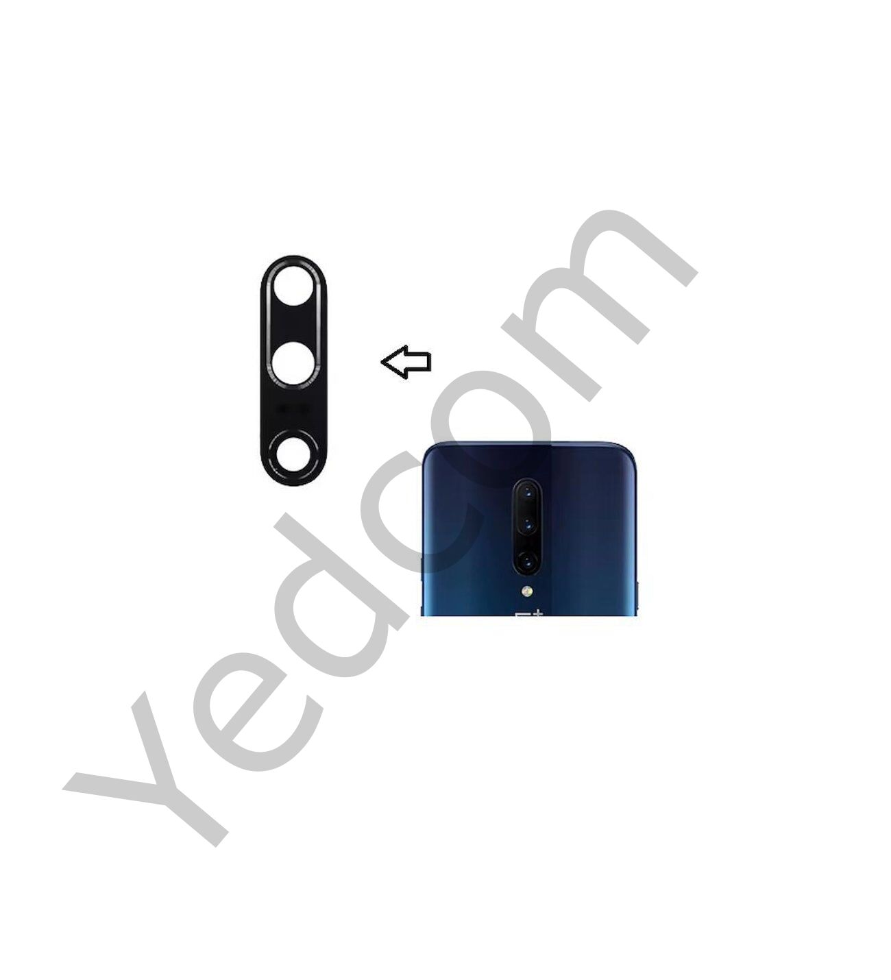 One Plus 7 Uyumlu Kamera Camı Kamera Lensi
