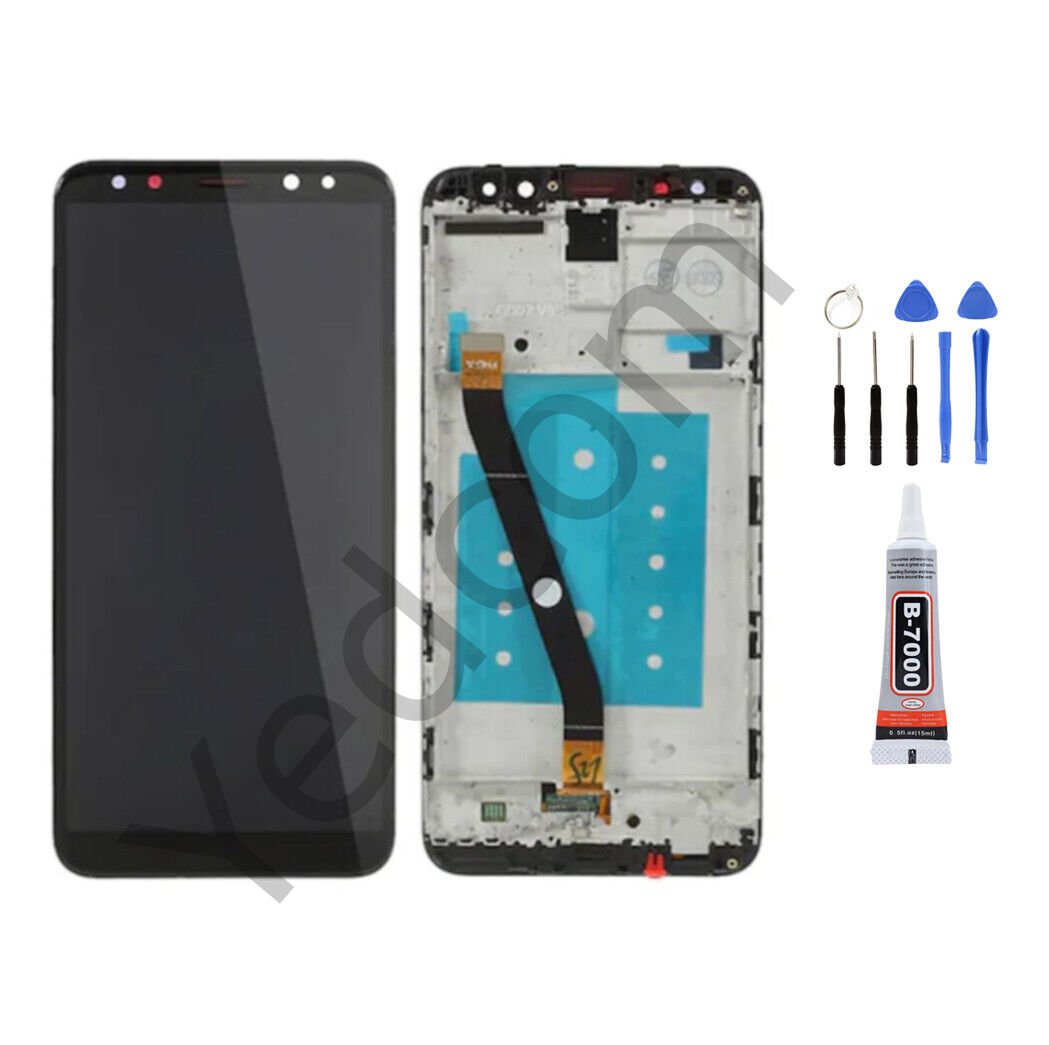Huawei Mate 10 Lite Çıtalı Ekran Lcd Dokunmatik Tamir Seti Beraber Siyah