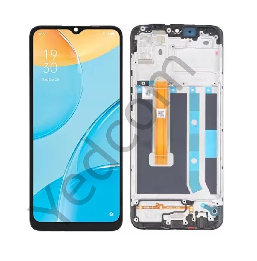 Oppo A15S Çıtalı Lcd Ekran ve Dokunmatik Komple Ekran Yüksek Kalite