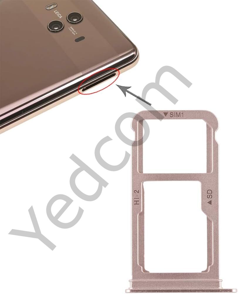 HUAWEİ MATE 10 PRO Sim Tepsisi Aparatı Sim Kart Yuvası Gold
