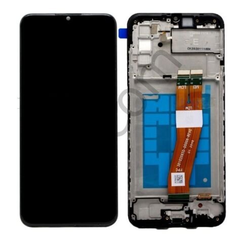 Samsung A02S A025 Çıtalı Lcd Ekran ve Dokunmatik Komple Ekran Yüksek Kalite