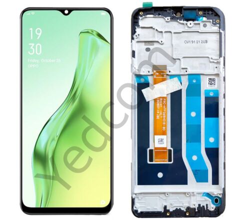 Oppo A31 2020 Çıtalı Lcd Ekran ve Dokunmatik Komple Ekran Yüksek Kalite