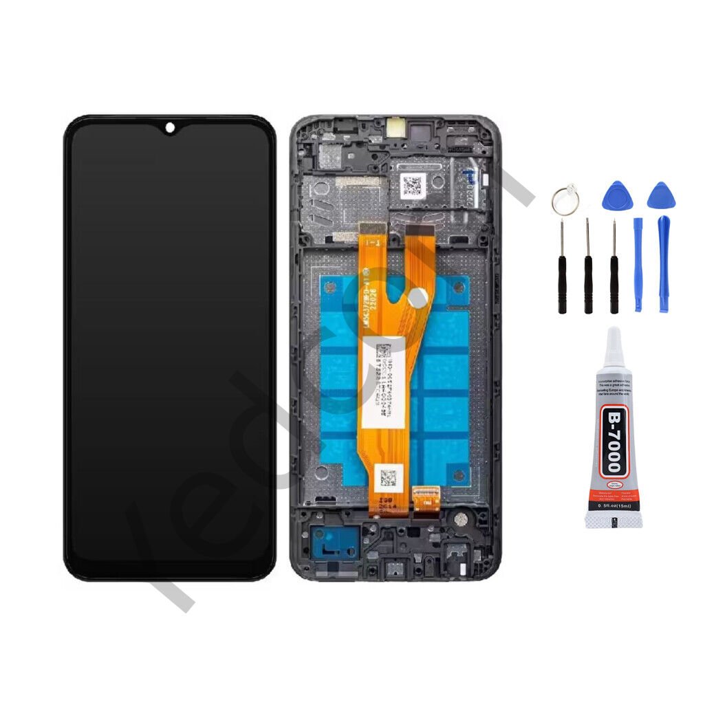 Samsung A03 CORE A032F Çıtalı Ekran Lcd Dokunmatik Tamir Seti Beraber