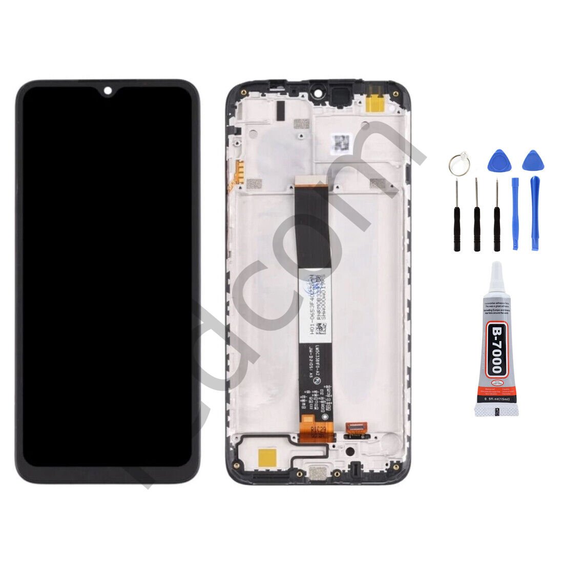 Xiaomi Redmi 9C Çıtalı Ekran Lcd Dokunmatik Tamir Seti Beraber