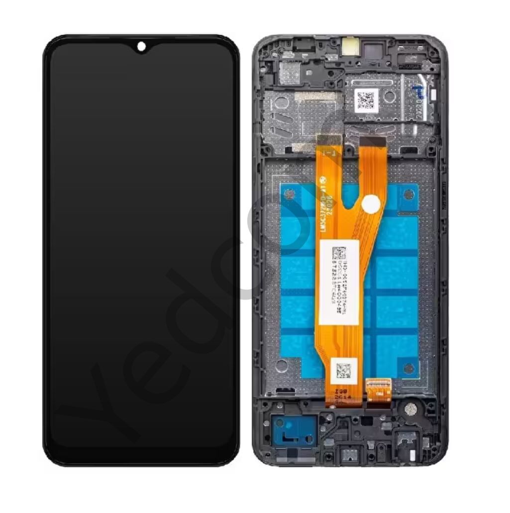 Samsung A03 CORE A032F Çıtalı Lcd Ekran ve Dokunmatik Komple Ekran Yüksek Kalite