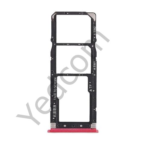 Xiaomi Mİ A2 LİTE Sim Tepsisi Sim Aparatı Kırmızı