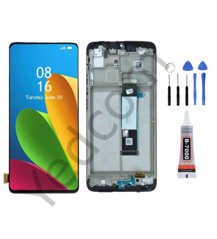 Xiaomi Redmi 9T Çıtalı Ekran Lcd Dokunmatik Tamir Seti Beraber