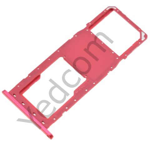 Samsung A03 Sim Kart Aparatı Sim Tepsisi Sim Kızağı Kırmızı