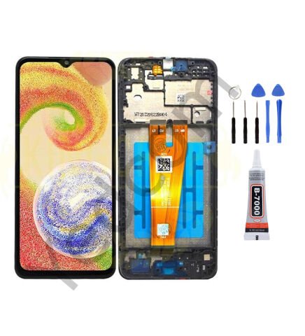 Samsung A04 A045F Çıtalı Ekran Lcd Dokunmatik Tamir Seti Beraber