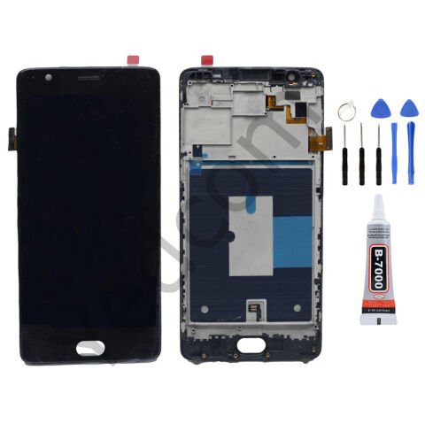 OnePlus 3 Oled Ekran Lcd Dokunmatik Tamir Seti Beraber