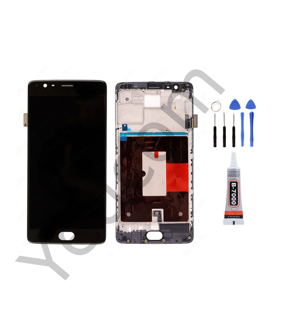 OnePlus 3 Tft Çıtalı Ekran Lcd Dokunmatik Tamir Seti Beraber