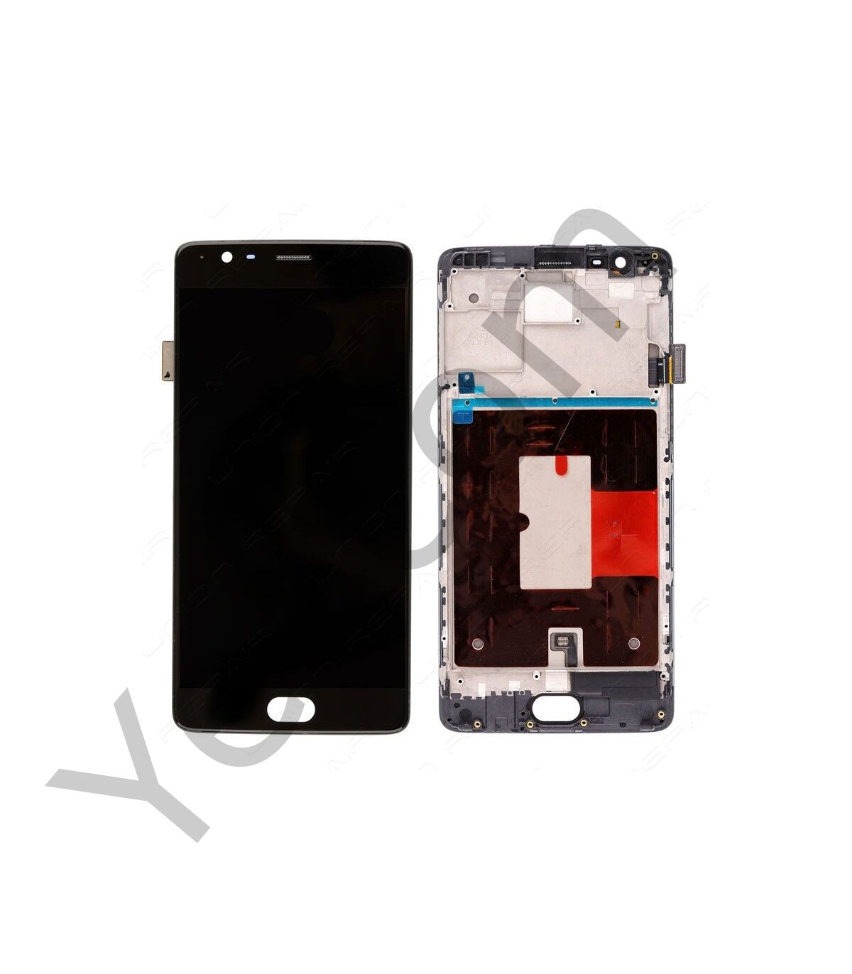 OnePlus 3 Tft Çıtalı Lcd Ekran ve Dokunmatik Komple Ekran Yüksek Kalite