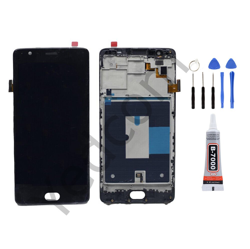 OnePlus 3T Oled Ekran Lcd Dokunmatik Tamir Seti Beraber