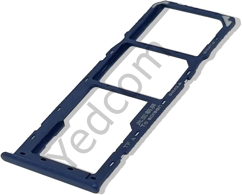 Samsung A10S Sim Kart Aparatı Sim Tepsisi Sim Kızağı Mavi