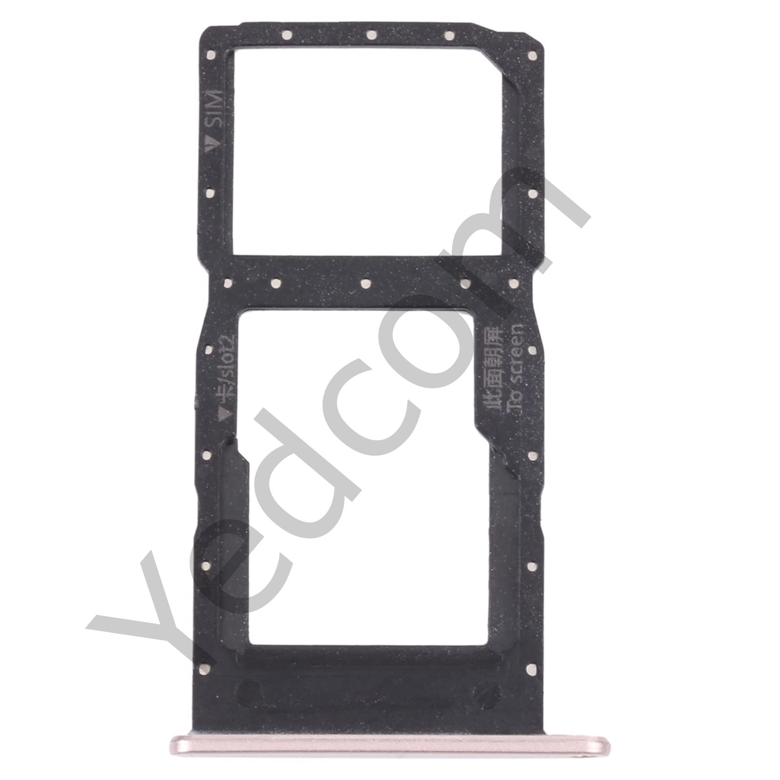 HUAWEİ NOVA Y60 Sim Tepsisi Aparatı Sim Kart Yuvası Pembe