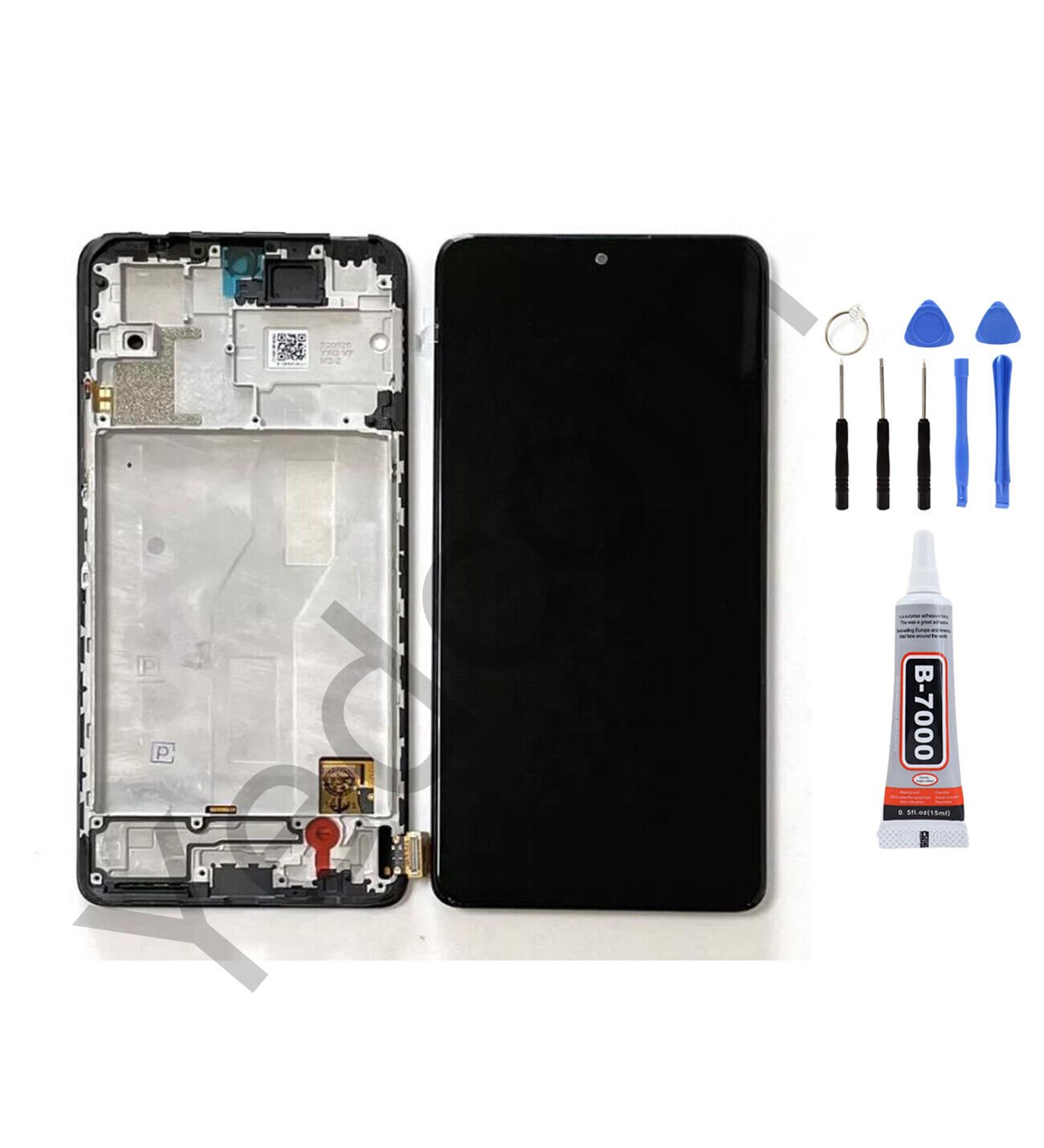 Xiaomi Redmi Note 10 4G Çıtalı Ekran Lcd Dokunmatik Tamir Seti Beraber