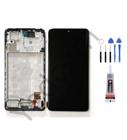 Xiaomi Redmi Note 10 4G Çıtalı Oled Ekran Lcd Dokunmatik Tamir Seti Beraber
